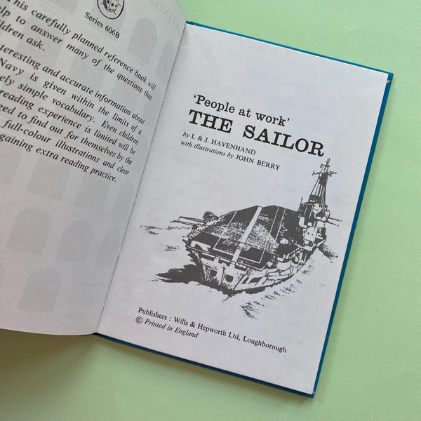 The Sailor - People at Work Ladybird Series 606b